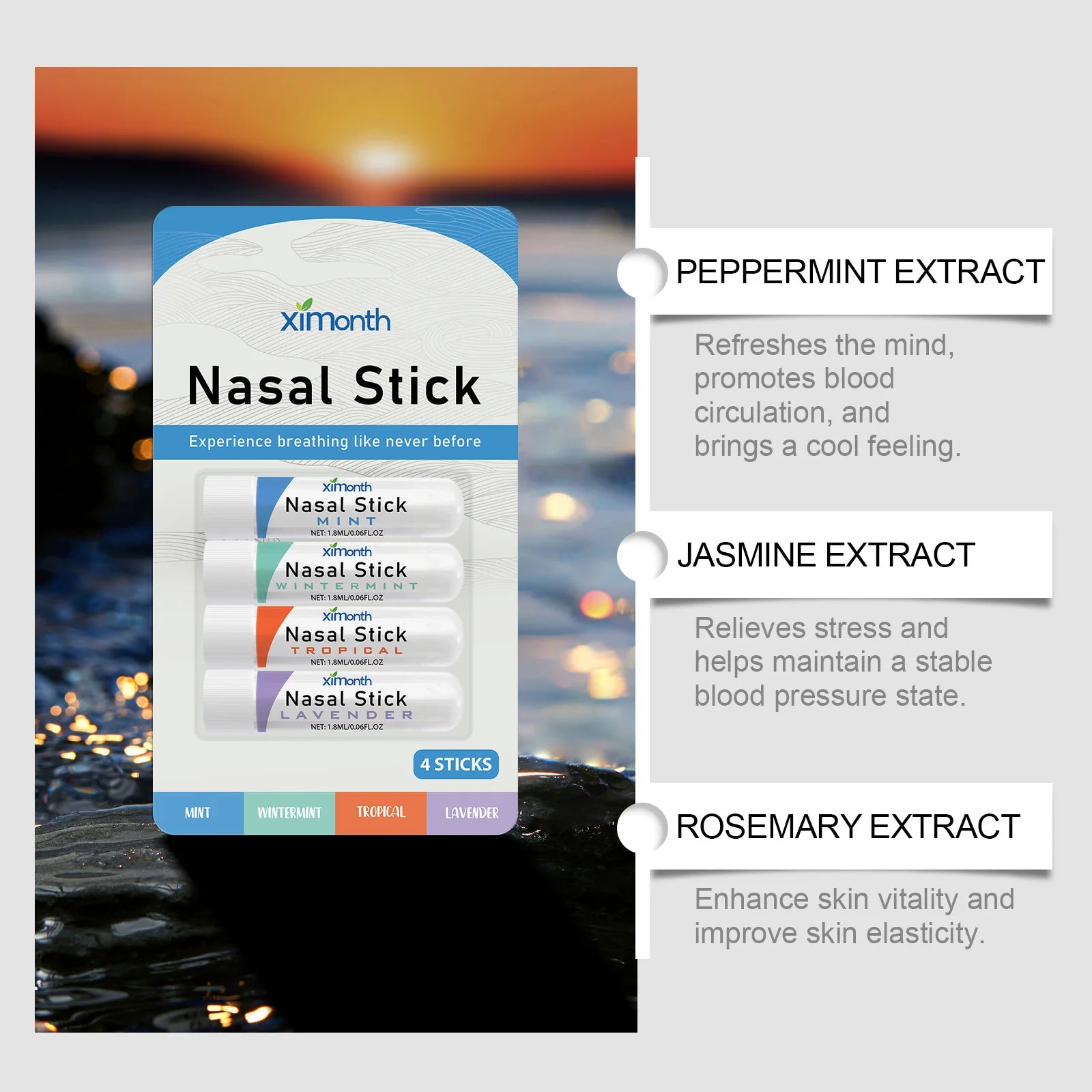 BreatheBoost Nasal Stick